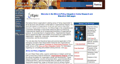 Desktop Screenshot of ethicaledge.com